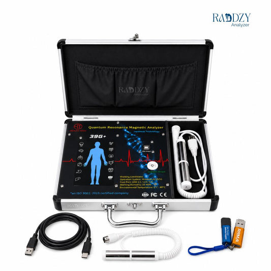 How to Use Raddzy 39G+ Quantum Analyzer Step by Step Guide