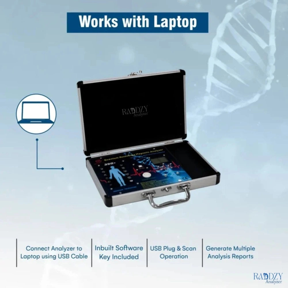 Raddzy 39G+ Windows Quantum Analyzer with Therapy