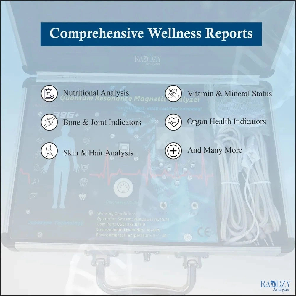 Raddzy 39G+ Windows Quantum Analyzer with Therapy