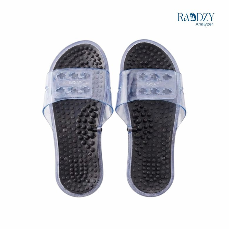 RADDZY Quantum Analyzer Therapy Slippers for 39G Quantum Resonance Magnetic Analyzer | Foot Therapy Accessories