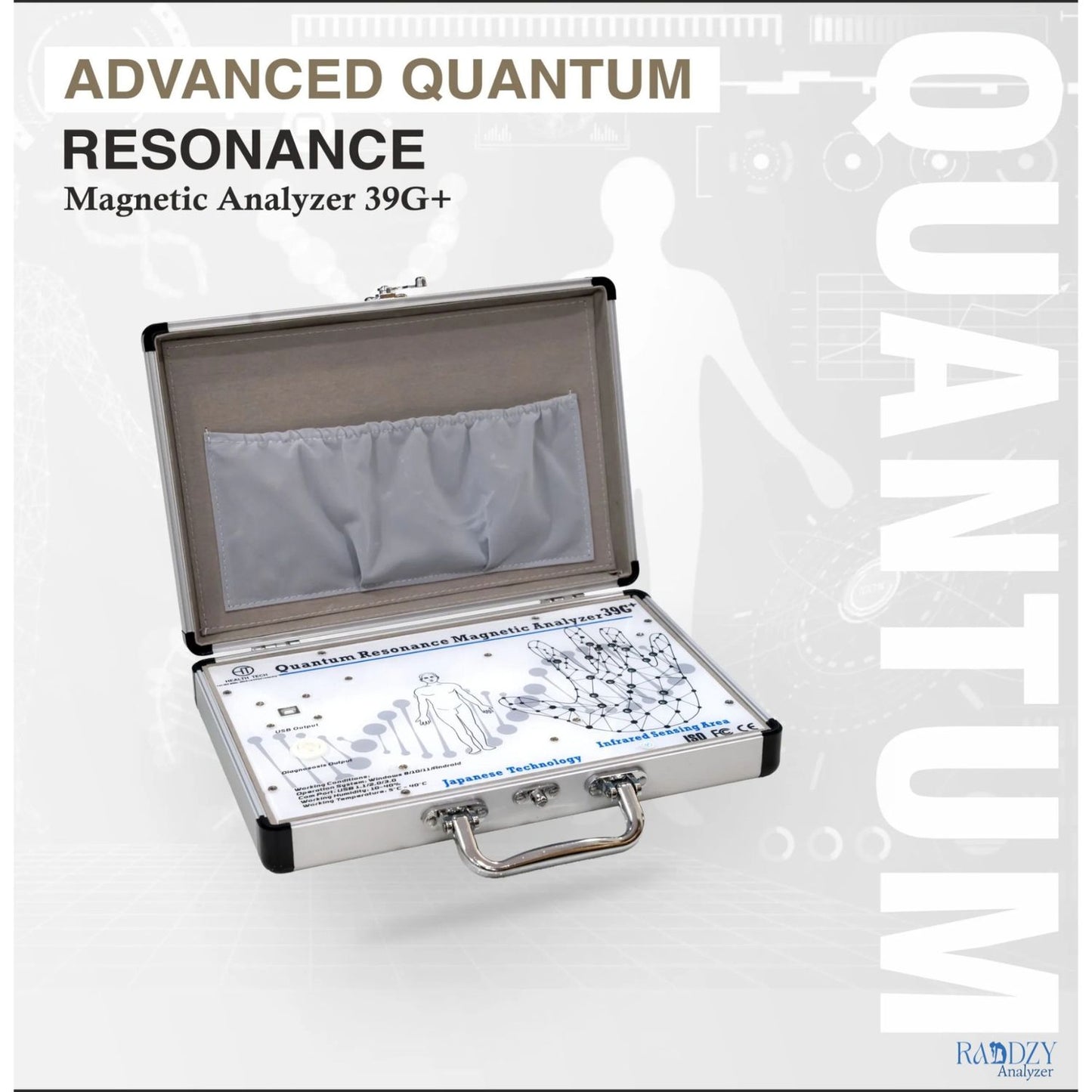 Raddzy 39G+ Android & Windows Quantum Analyzer